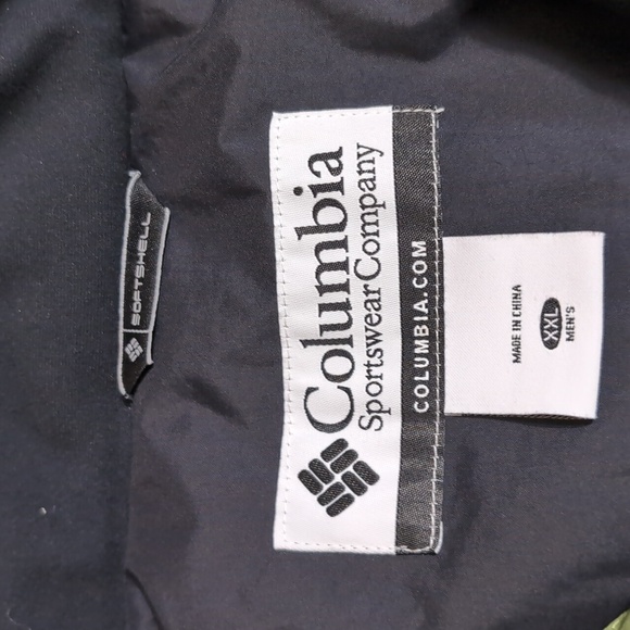 Columbia Ascender Soft Shell Hooded Coat Size XXL in Moss Green WM6336 - Picture 5 of 16